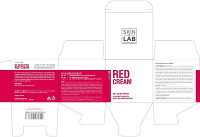 Label (Dr Color Effect Red Carton  Label)